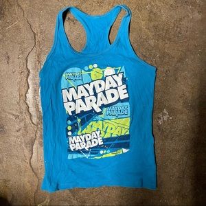 Mayday parade band tank top